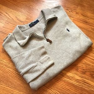 Polo: Half Zip Pullover (men's)